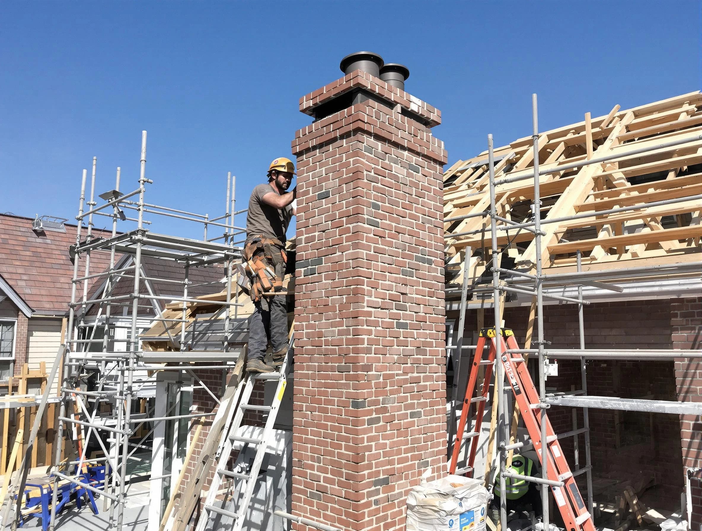 New chimney installation completed by Neptune Chimney Sweep in Neptune, NJ