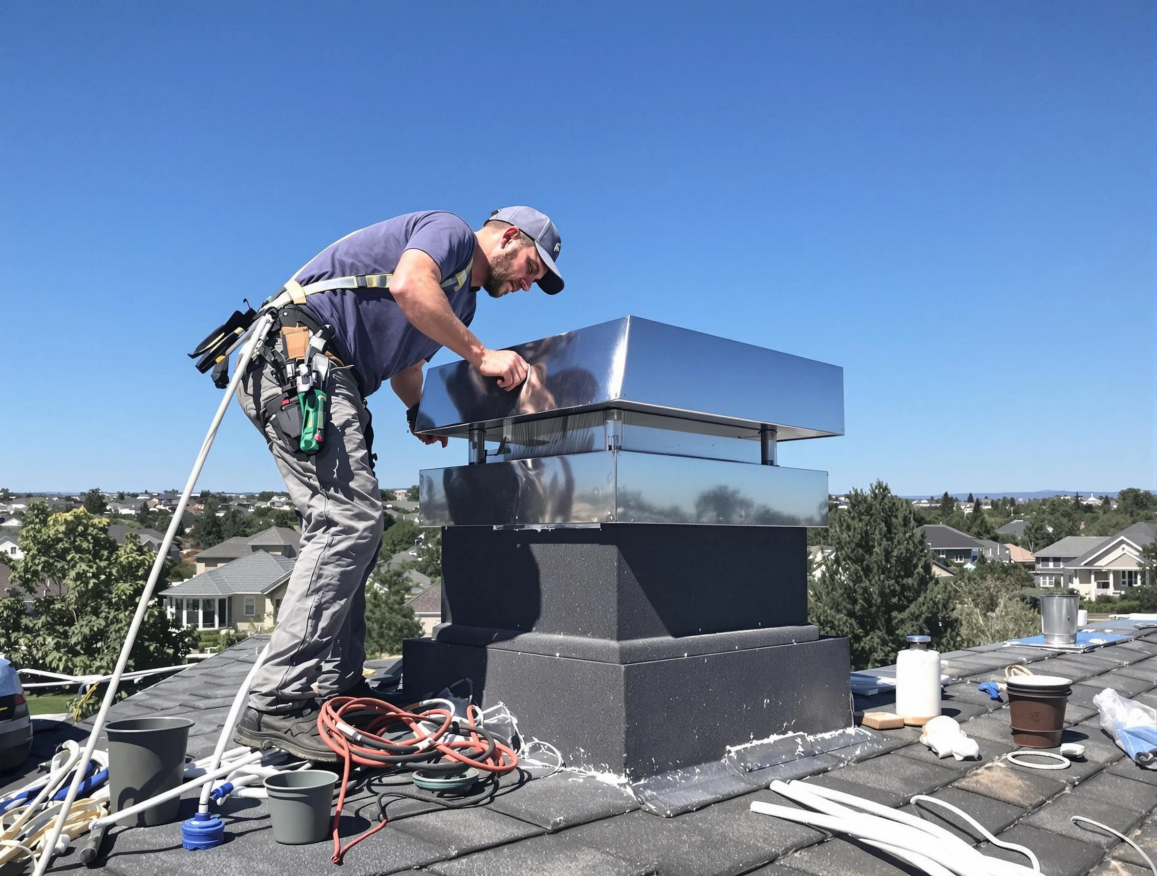 Chimney Cap Services service in Neptune, NJ